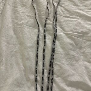 Golden Goose Black and silver Laces